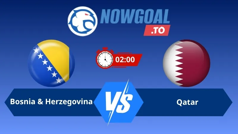 Soi kèo Bosnia & Herzegovina vs Qatar 02h00 ngày 25/06/2026 – World Cup 2026