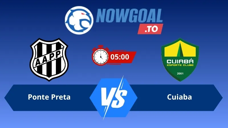 Soi kèo Ponte Preta vs Cuiaba 05h00 ngày 10/06/2026 – Serie B Brazil