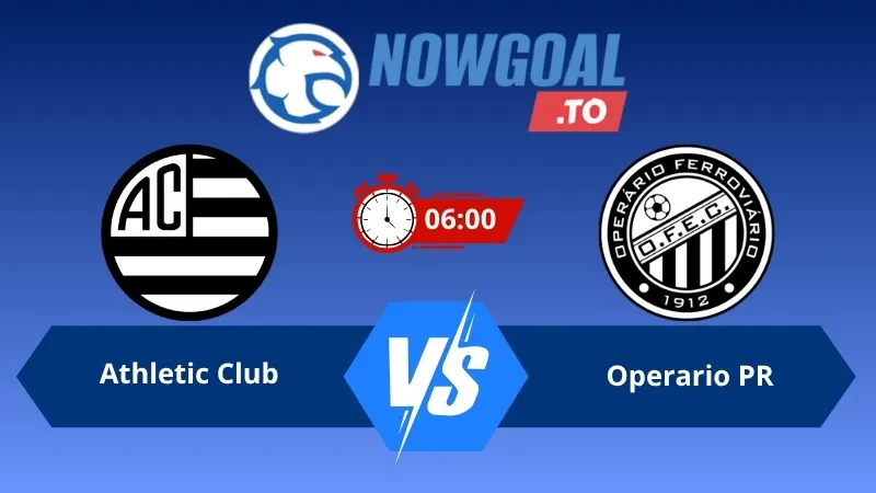 Soi kèo Athletic Club vs Operario PR 06h00 ngày 08/07/2026 – Serie B Brazil