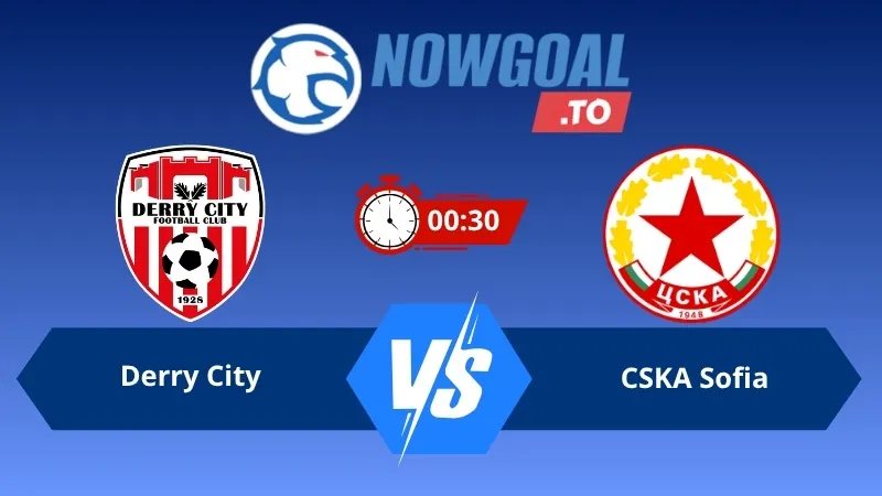 Soi kèo Derry City vs CSKA Sofia 00h30 ngày 17/07/2026 – Vòng Loại Europa League