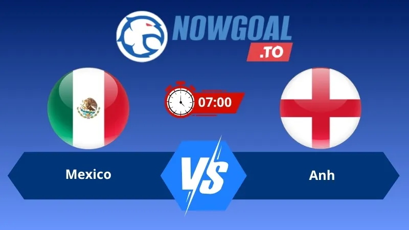 Soi kèo Mexico vs Anh 07h00 ngày 06/07/2026 – World Cup 2026