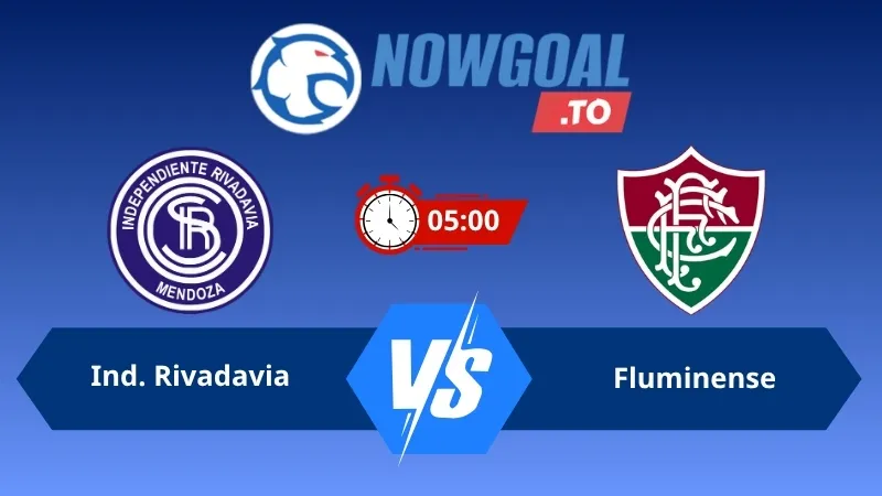 Soi kèo Ind. Rivadavia vs Fluminense 05h00 ngày 19/08/2026 – Copa Libertadores