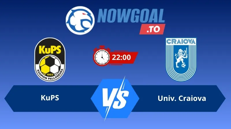 Soi kèo KuPS vs Univ. Craiova 22h00 ngày 06/08/2026 – Vòng loại Europa League
