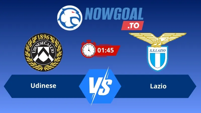 Soi kèo Udinese vs Lazio 01h45 ngày 08/09/2026 – Serie A